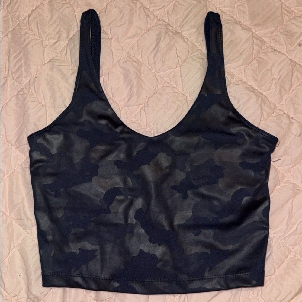Yogalicious Lux Navy Blue Top